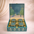 Royal Blue Peacock Luxury Sweet Jar Box-KBX10104