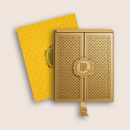 Gold Premium Door Style Luxury Invitation Box - KNLW202562