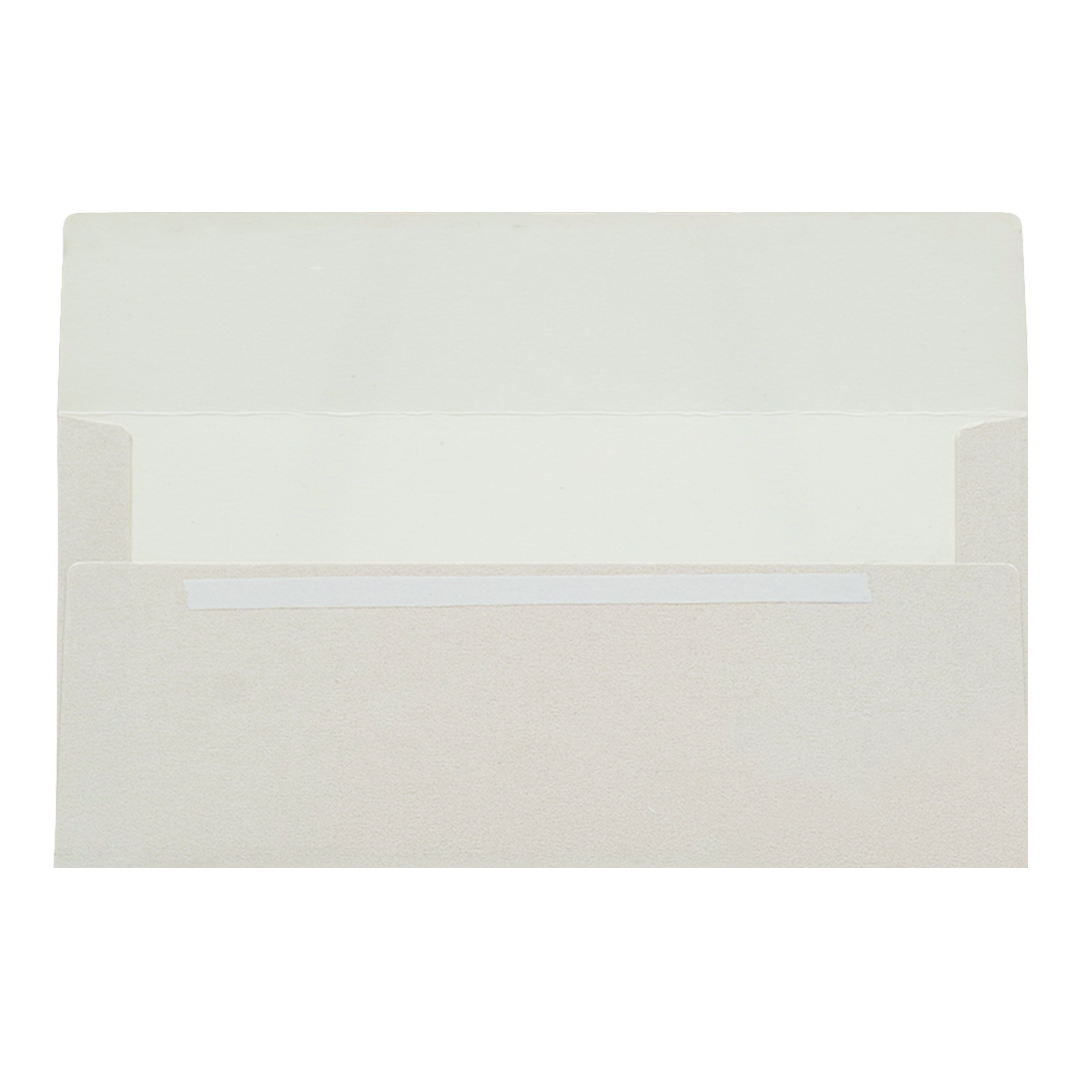 White Peacock Feather Money Envelope - KRCE2550