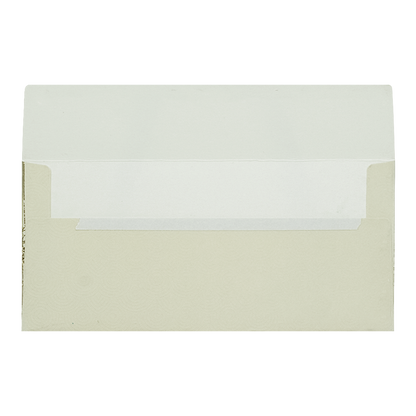 Cream Traditional Peacock Money Envelope - KRCE3700