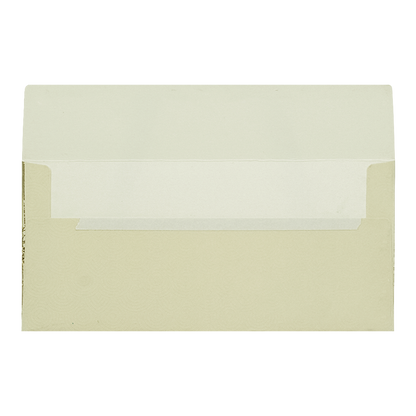Cream Traditional Peacock Money Envelope - KRCE3700
