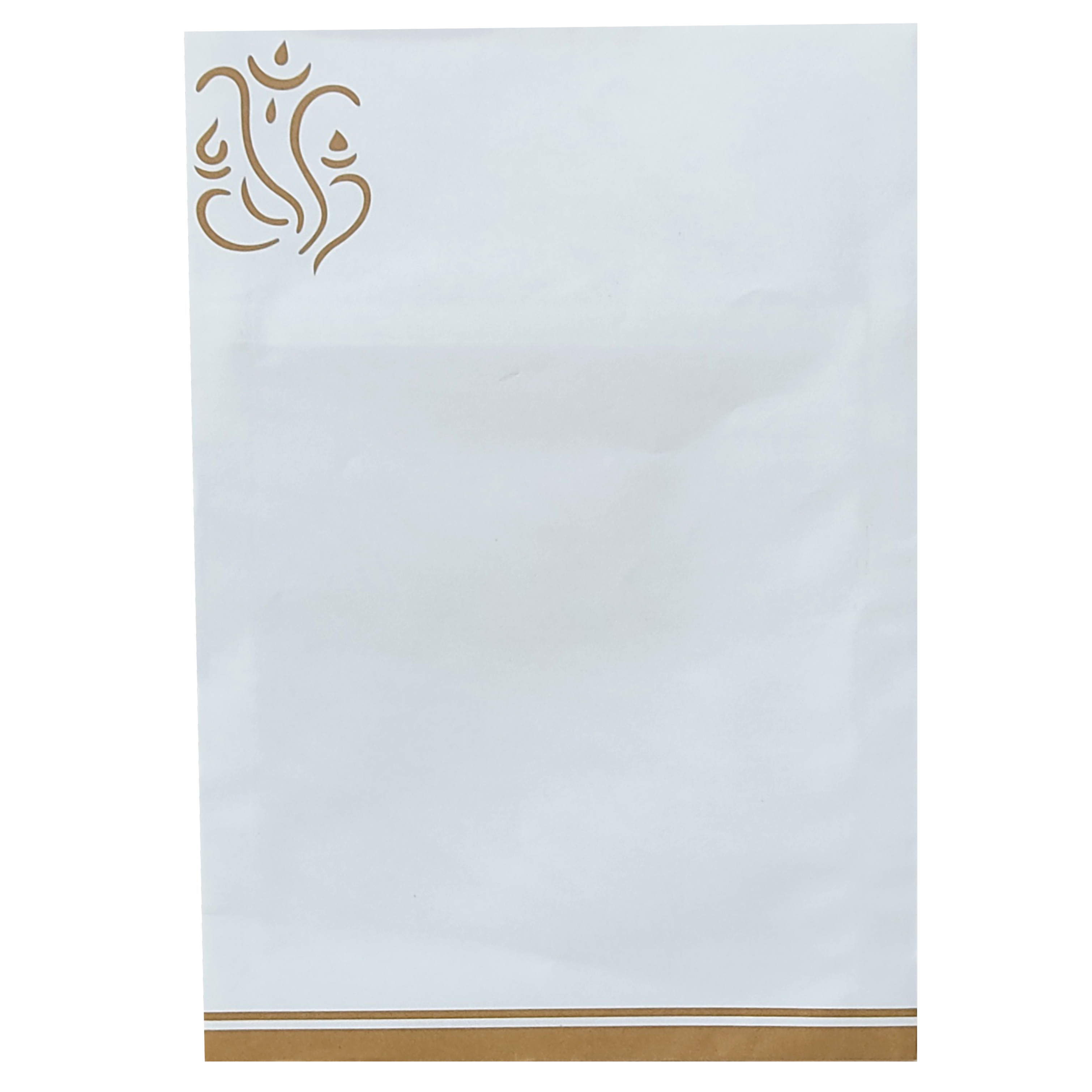 Elegant Blue Shading With Fine Finish Wedding Card-King of Cards