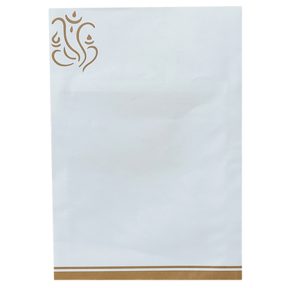 Elegant Blue Shading With Fine Finish Wedding Card-King of Cards