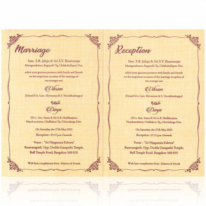 Blue Metallic Floral Print And Ganesha With Gold Foiling-KNCM819B