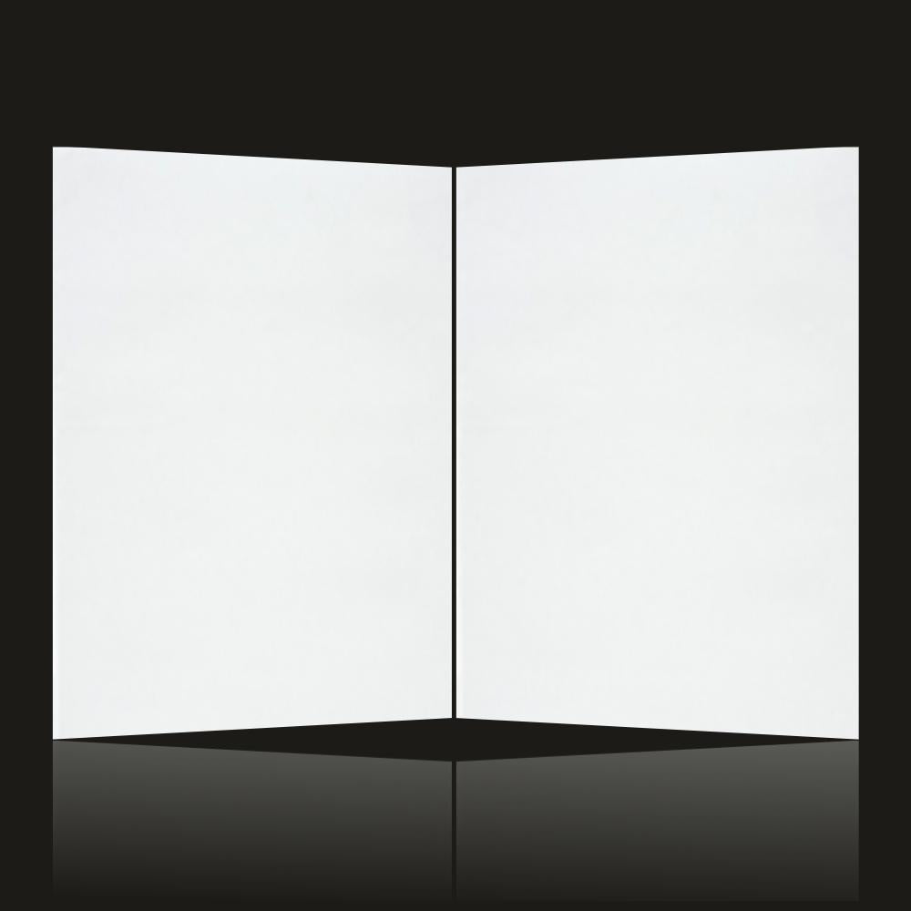 Blue die cut Floral Invitation Card With Stylish Font Message-KNCPC425