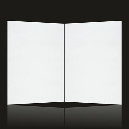 Blue die cut Floral Invitation Card With Stylish Font Message-KNCPC425