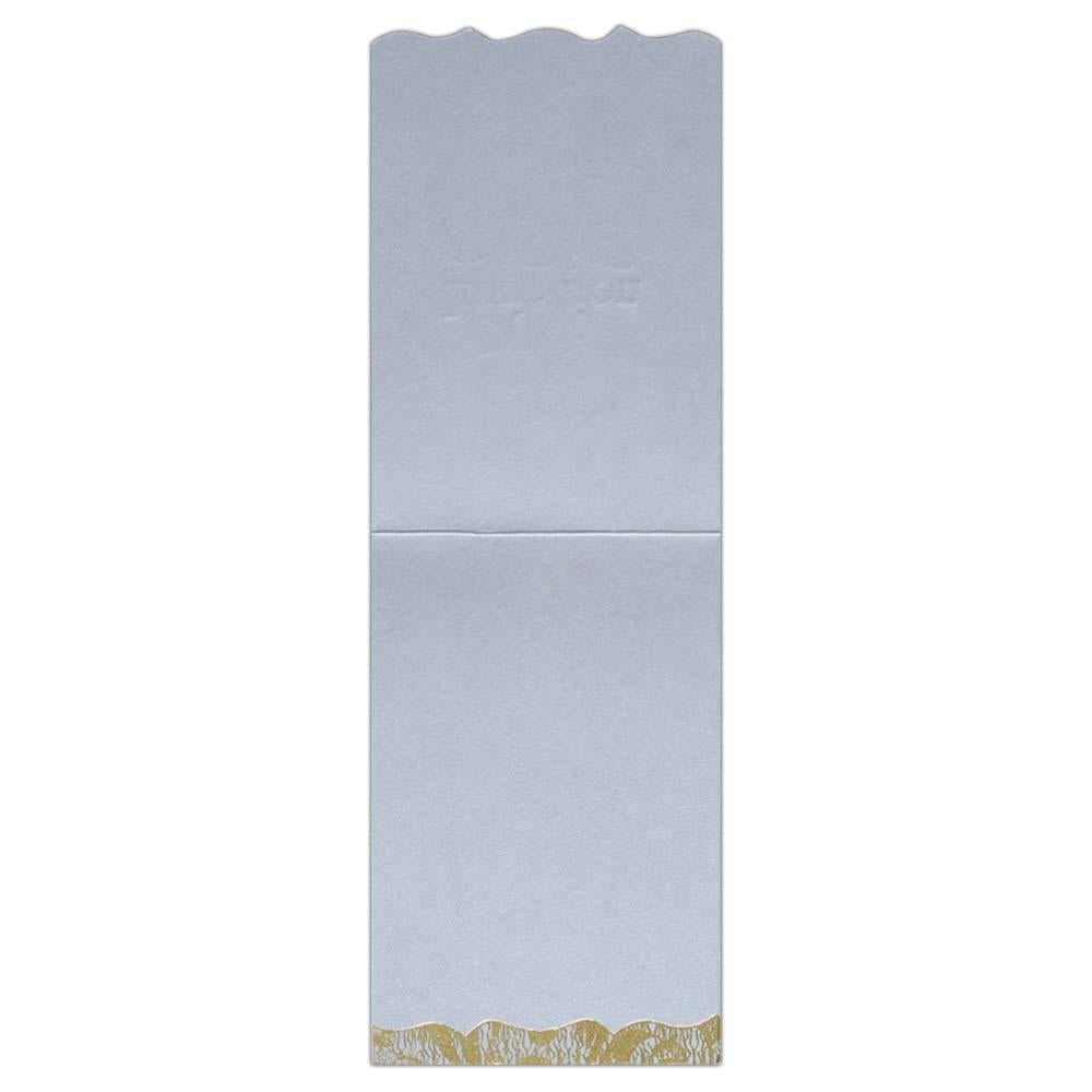 Invitation Card - Classic Invitation Card with Foiling and Embossing-KNK1032