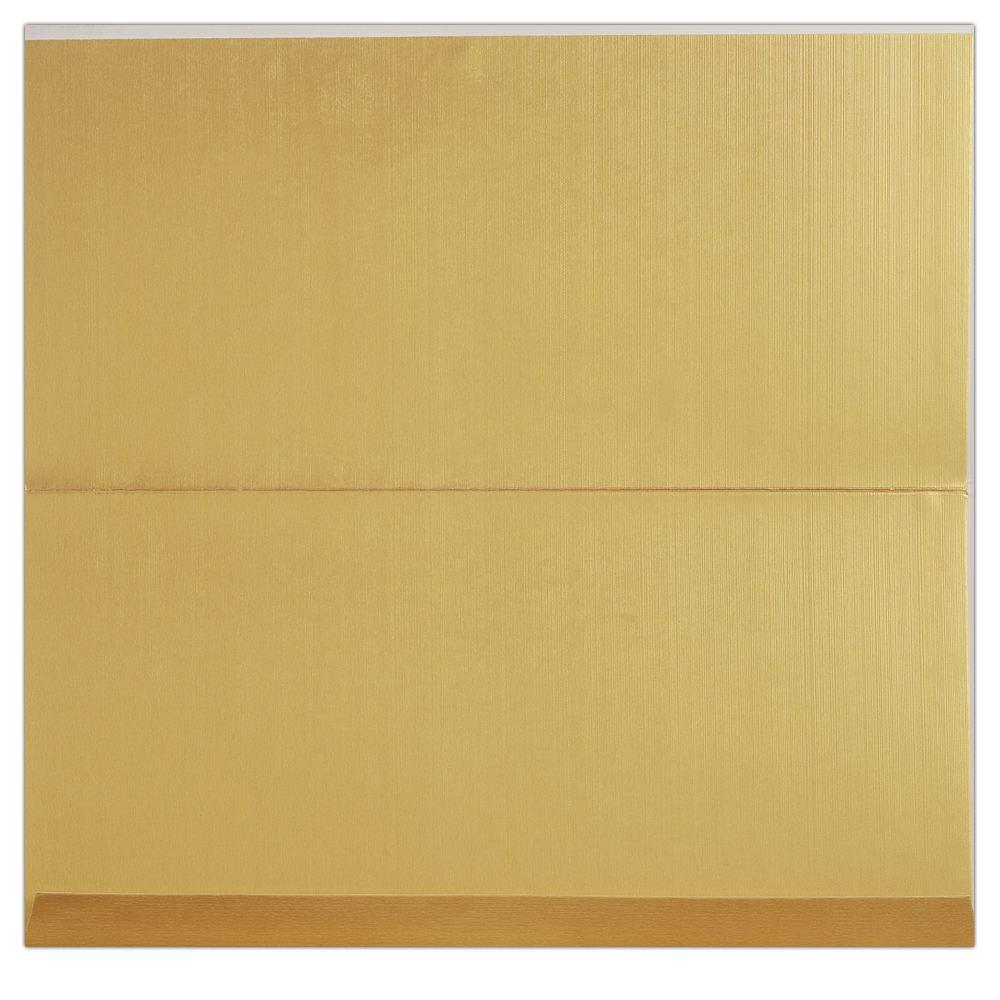 Classy Gold Indian Wedding Invitation Card-KNK1340