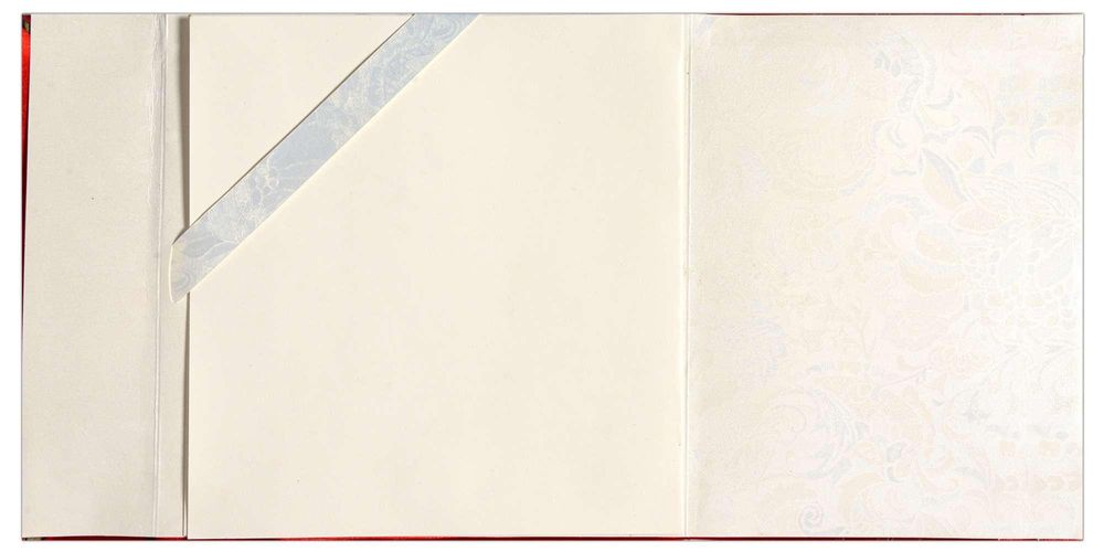 Book Style Interfaith Wedding Invitation Card -KNK1344-King of Cards