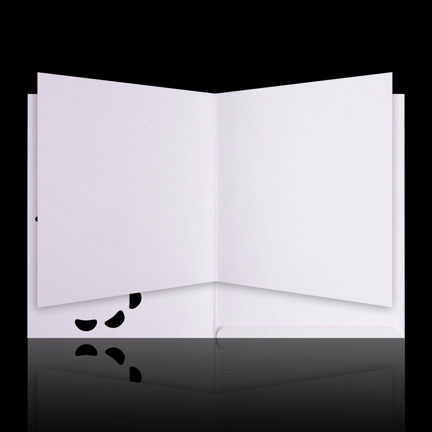 Grey Invitation Card