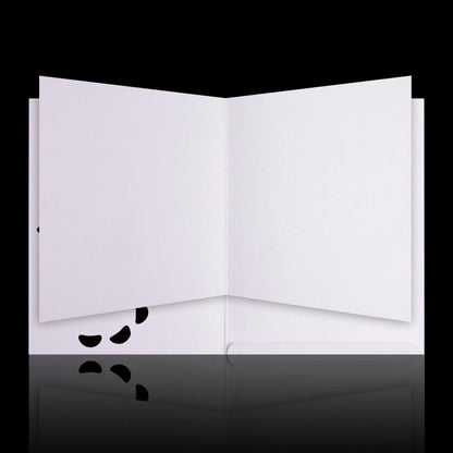 Grey Invitation Card