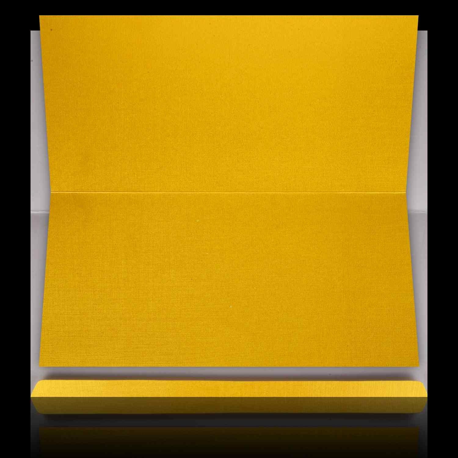 Gold Peacock Design Personal Card