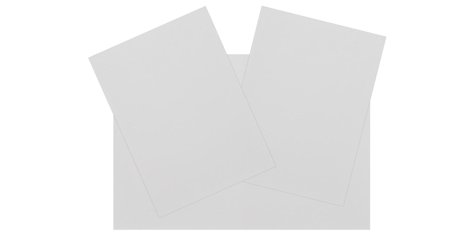 Invitation Card - White Christian Wedding Card-KNK2033