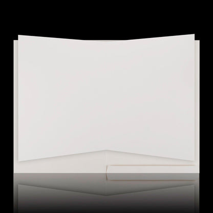 Green Shading Flowers With White Shading Wedding Card - KNK2063