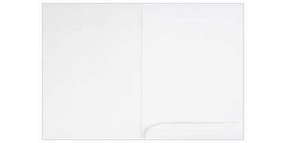 Invitation Card - A Modern Christian Wedding invitation in White and Beige-KNK2202