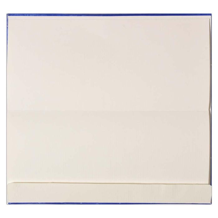 Invitation Card - Luxurious Invitation in Blue and Gold-KNK2318-King of Cards