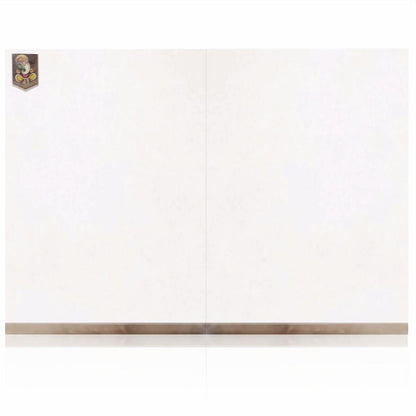 Awesome Hanuman Design With Brown Shading Wedding Card-KNK2329