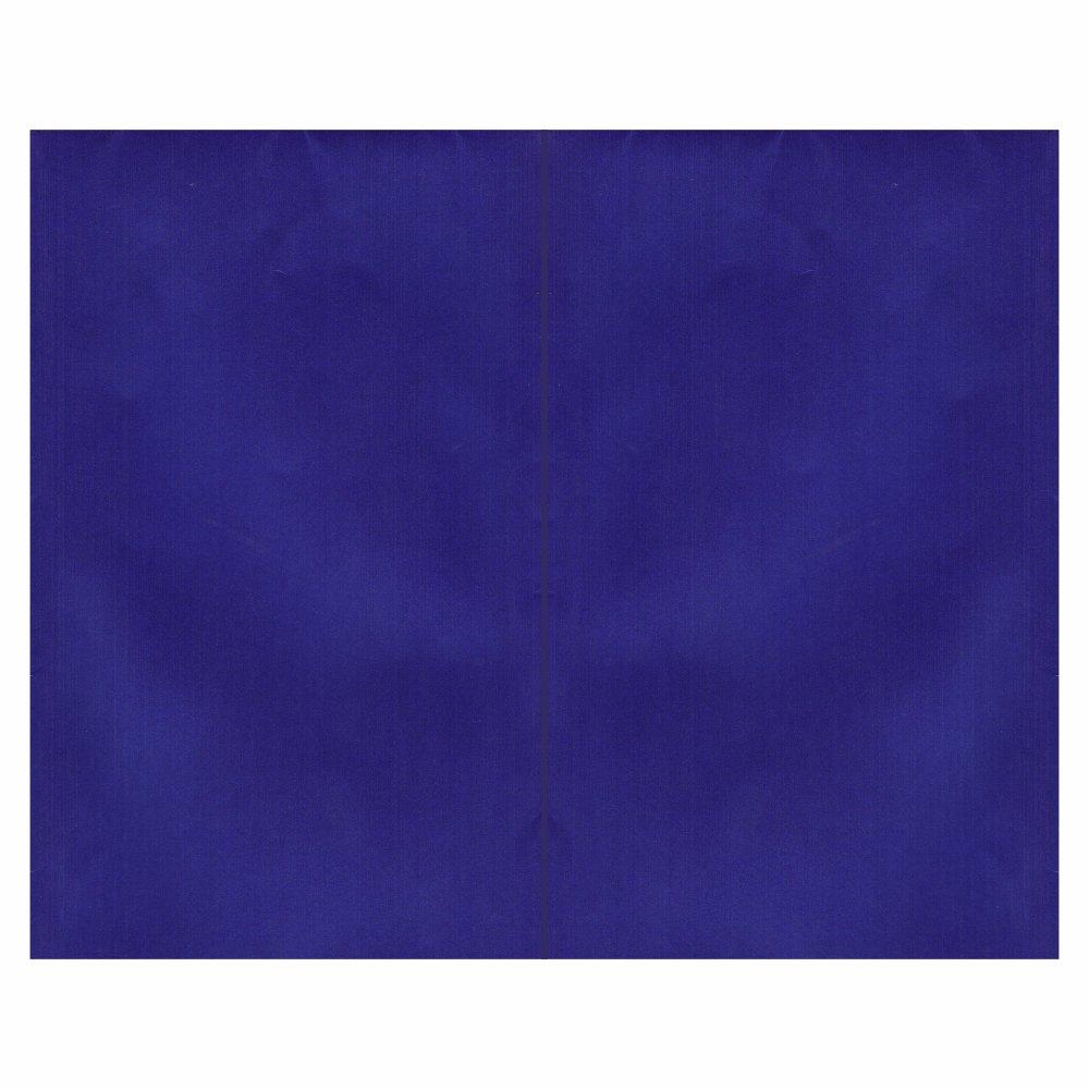 Blue Gold Ganesha Floral Wedding Card-KNK2548