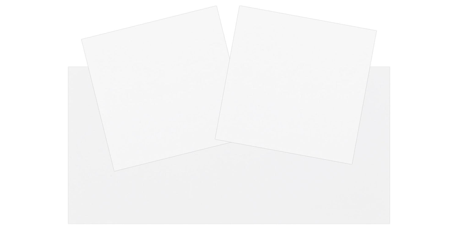 Invitation Card - White Multi-Faith Wedding Invitation-KNK2549