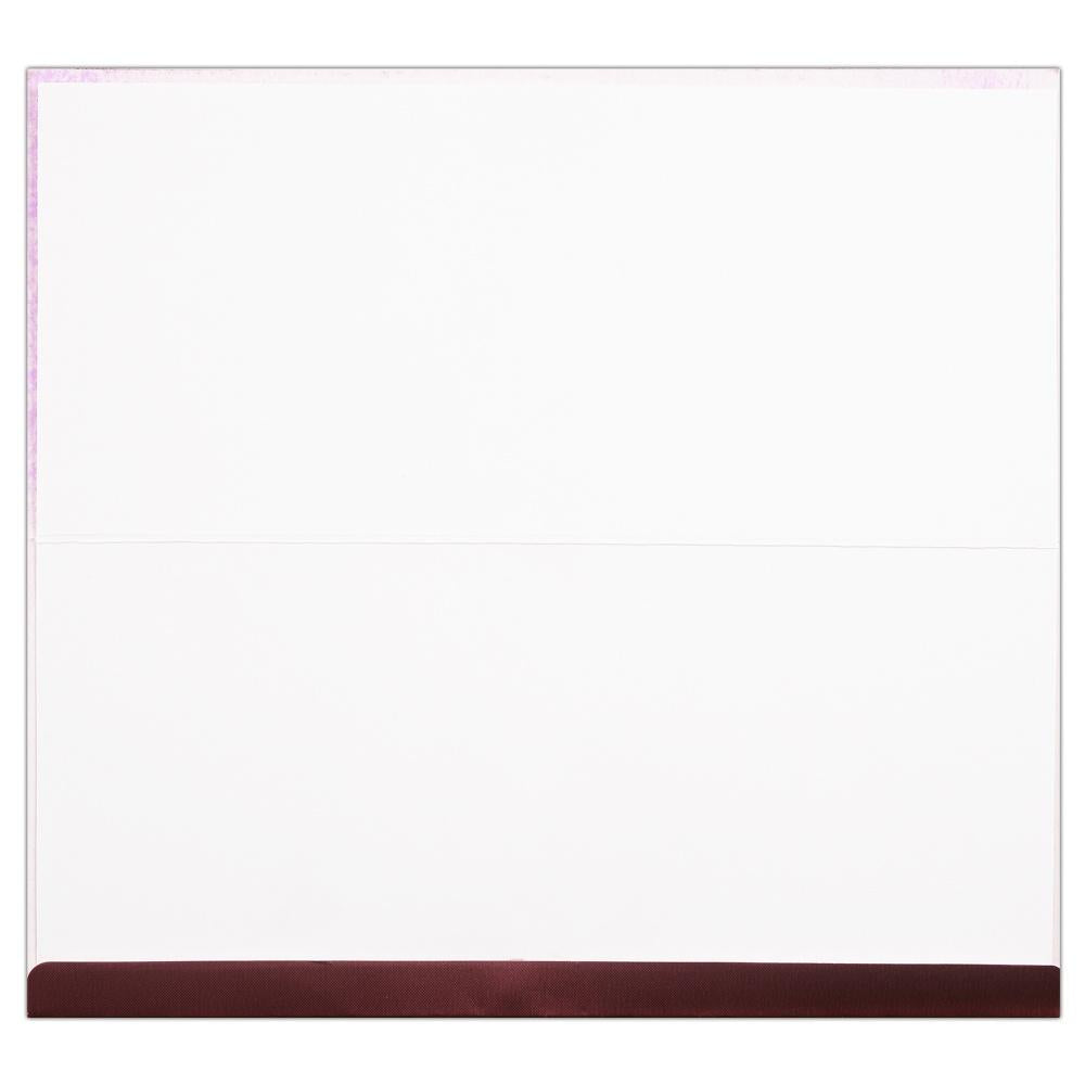 Brown Ganesha Invitation With Silver Design-KNK2551