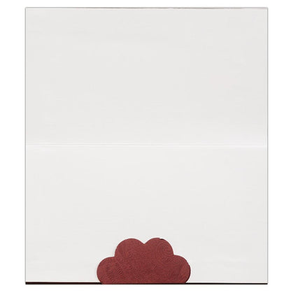 Invitation Card - Evergreen Maroon Personal Wedding Card-KNK2711