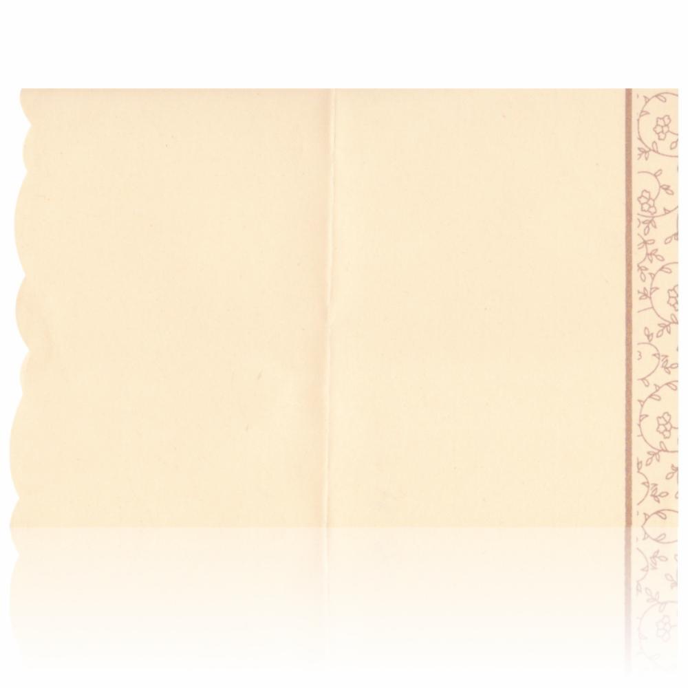 Ganesha Flower Invitation Card-KNK2979