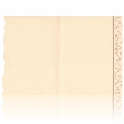 Ganesha Flower Invitation Card-KNK2979