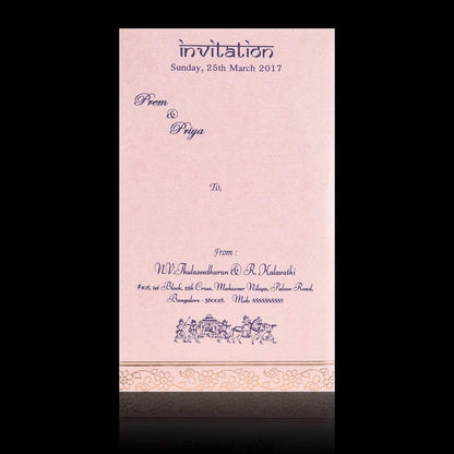Invitation Card - KNK30180