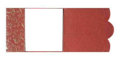 Invitation Card - Red Vakratunda Ganesha Friends Invitation Card-KNK3449