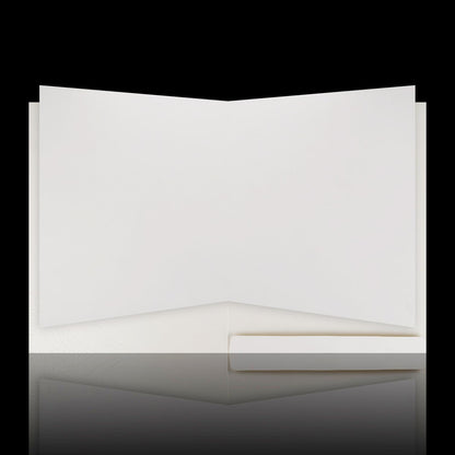 Fascinating Ganesha With White Shaded Wedding Card - KNK3623