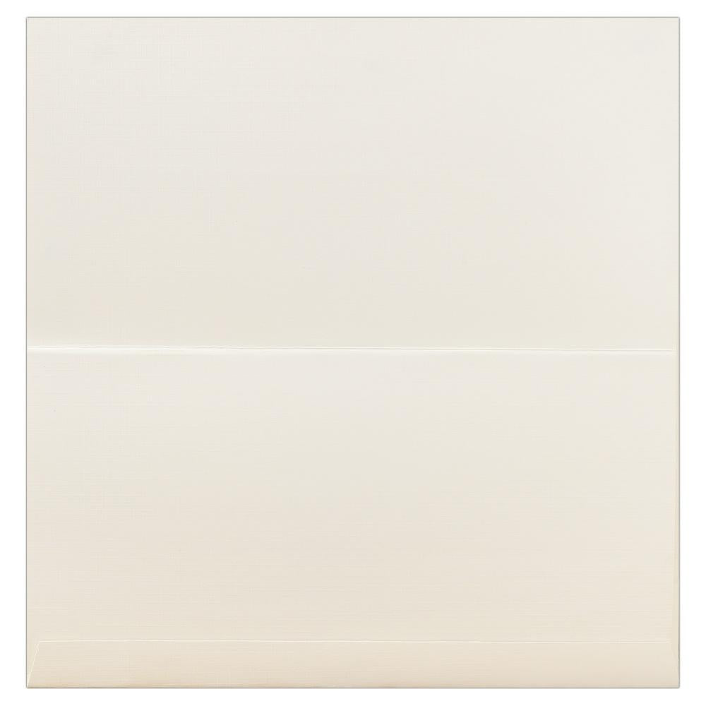 Invitation Card - Elegant White With Gold Border Wedding Card-KNK3632