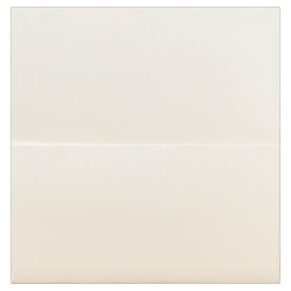 Invitation Card - Elegant White With Gold Border Wedding Card-KNK3632