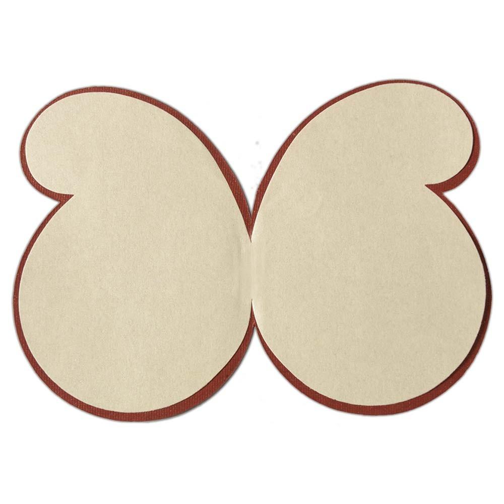 Invitation Card - Exotic and Unique Booti shaped invitation Card-KNK3645