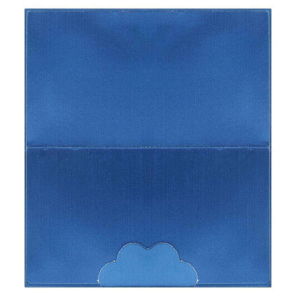 Invitation Card - Blue Personal Indian Wedding Card-KNK3814