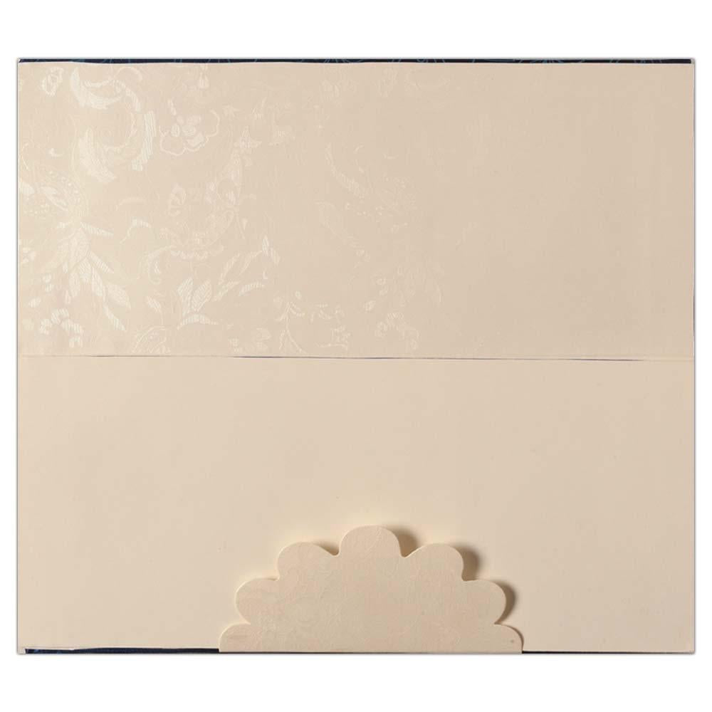 Invitation Card - Royal Sea Wedding Invitation Card-KNK4010