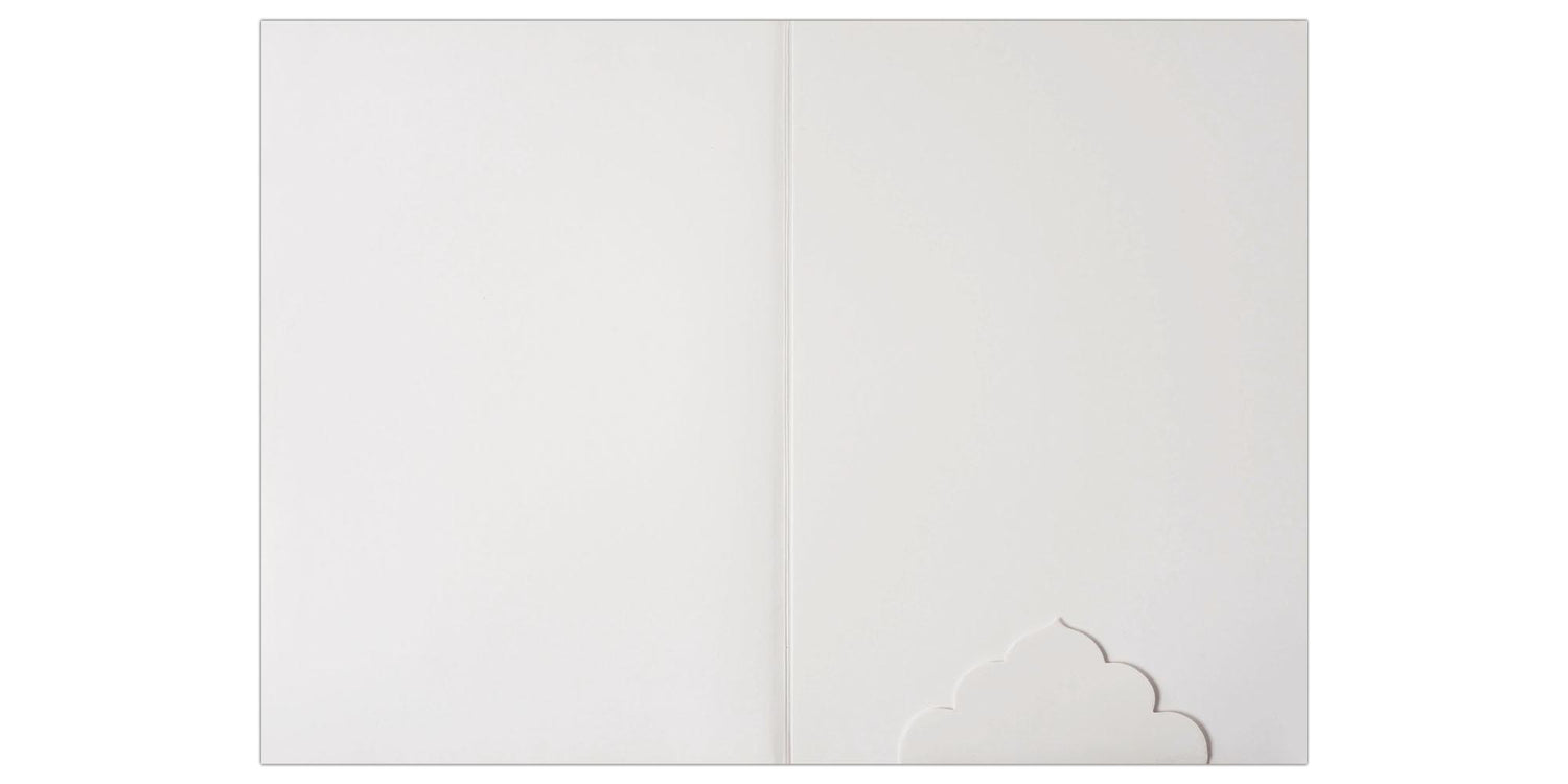 Invitation Card - Floral dreams in white Invitation Card-KNK4220
