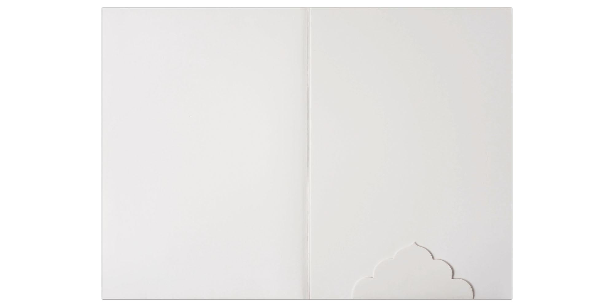 Invitation Card - Floral dreams in white Invitation Card-KNK4220