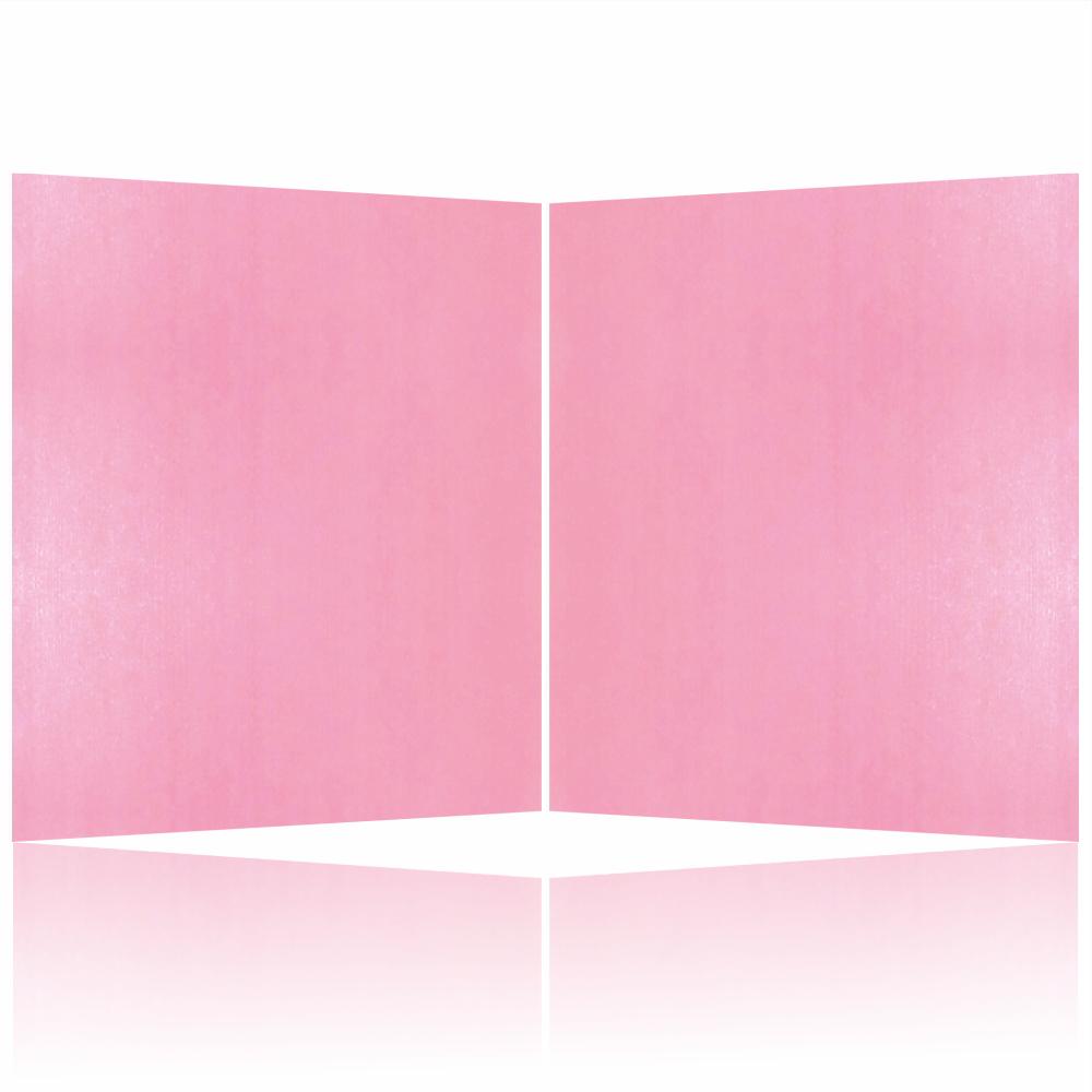 Pink Metallic Invitation Card With Floral Design-KNK4824