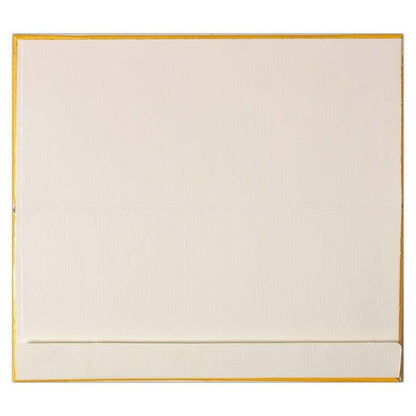 Padded Gold Ganesha Invitation Card-King of Cards