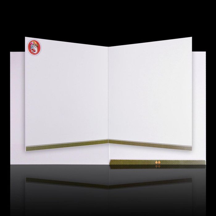 White Balaji Padmavathi Invitation Card-King of Cards