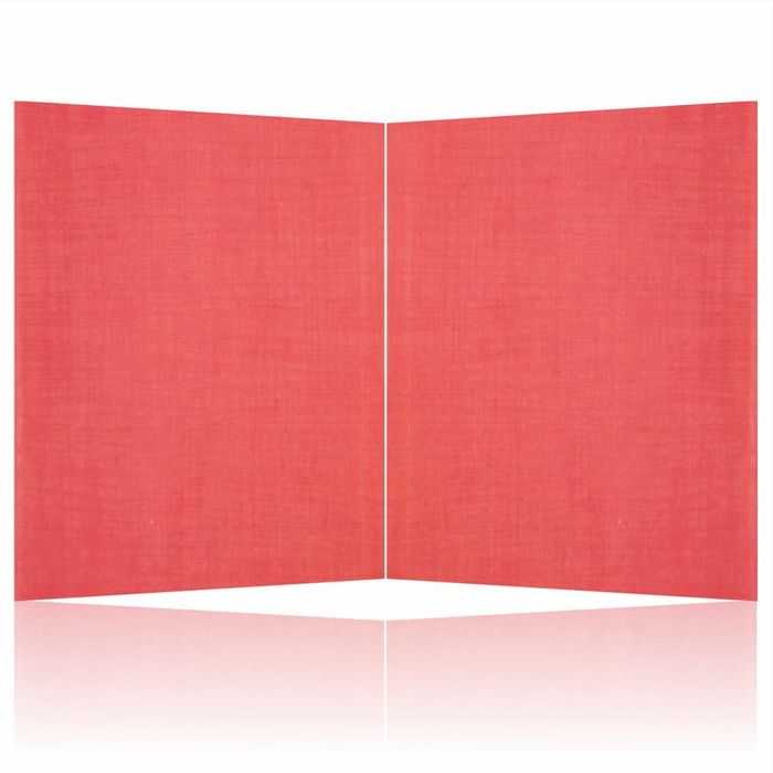 Red Jumbo Metallic Die Cut Card-King of Cards