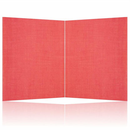 Red Jumbo Metallic Die Cut Card-King of Cards