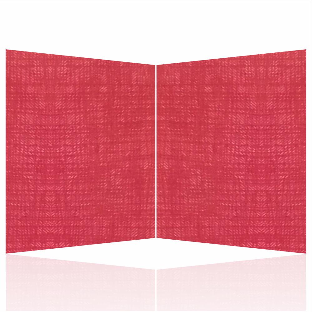 Royal Red Shading With Bird Cage Theme Personal Wedding Card - KNKP001R