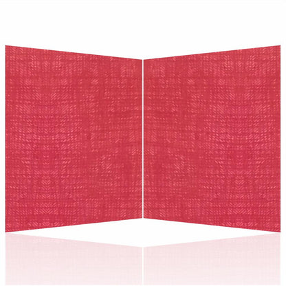 Royal Red Shading With Bird Cage Theme Personal Wedding Card - KNKP001R