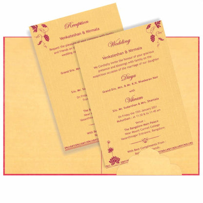 Red Invitation Card