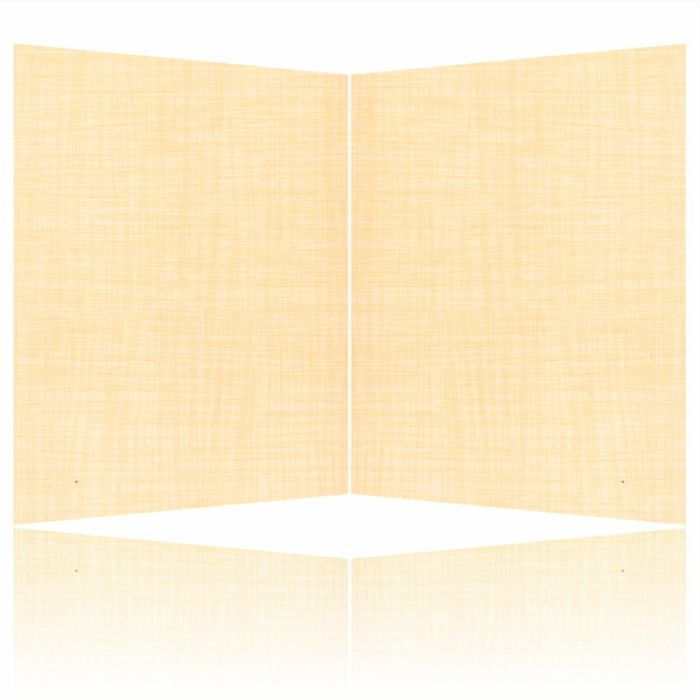 Orange Prince Paper Gold Border Wedding Card-King of Cards