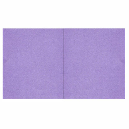 Sentimental theme with laser cut violet color wedding card Invitation Card - KRM06240