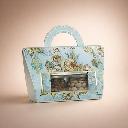 Blue Floral Return Gift Hamper-GNBT9414