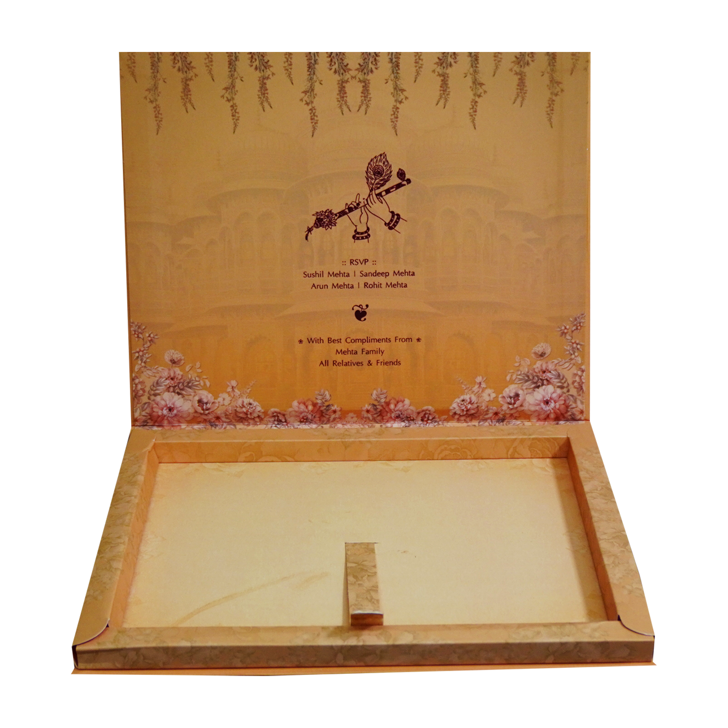 Orange Wedding Box-KRC30260