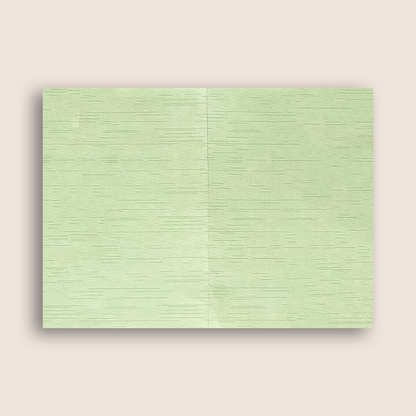 Green Floral Door Style Wedding Invitation - KNT2701GN